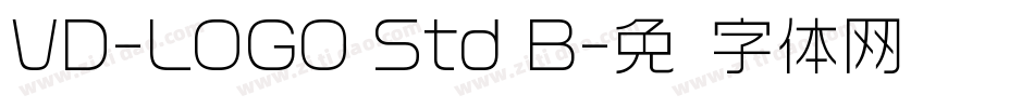 VD-LOGO Std B字体转换